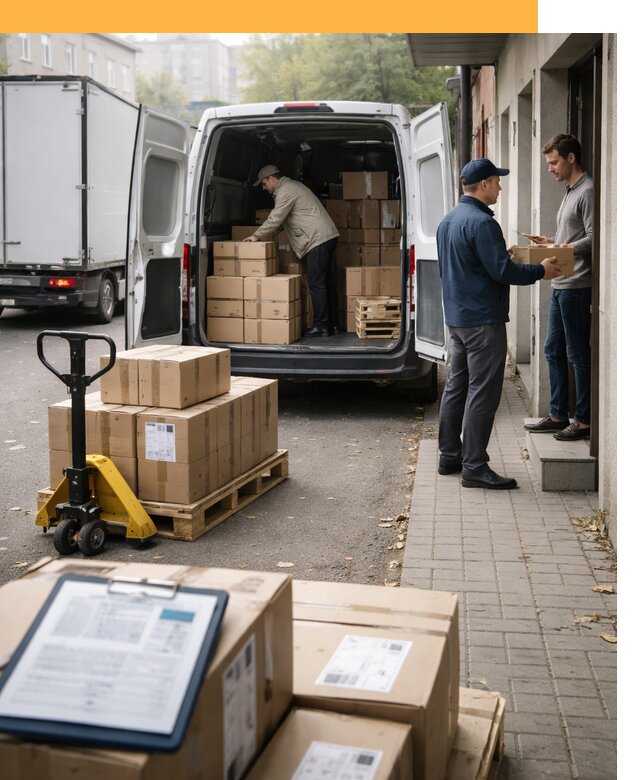 Доставка грузов от двери до двери с таможней от 46184 руб.