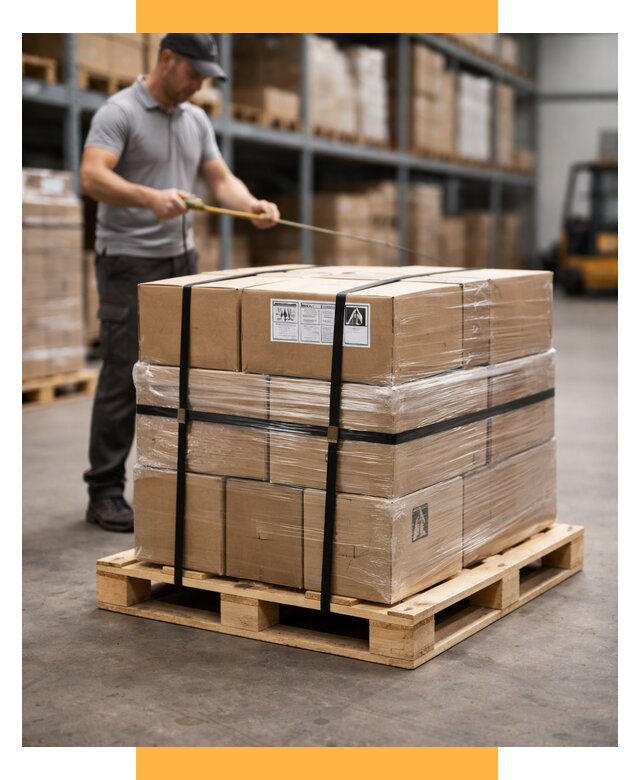 Упаковка и паллетирование грузов от 3592 р. | СетСервис-Рсв