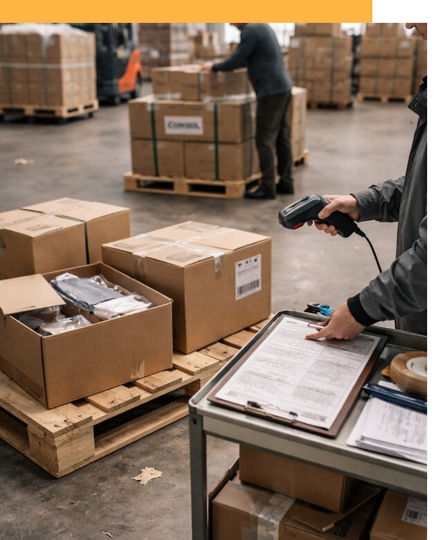 Сборные грузы из Китая: доставка, склад и таможня от 18473