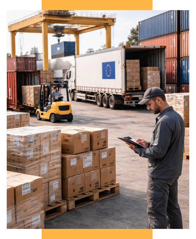 Доставка грузов из Европы от 12316 р., логистика СетСервис-Рсв