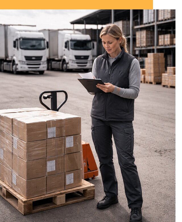 Доставка грузов из Европы к дверям клиента от 12316 руб