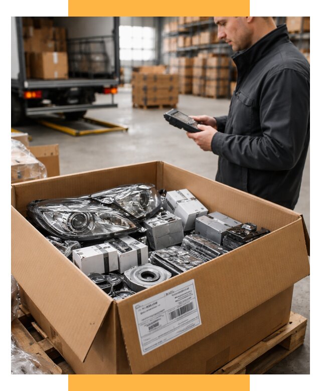 Доставка автозапчастей из Европы под ключ от 12829 р. | СетСервис-Рсв