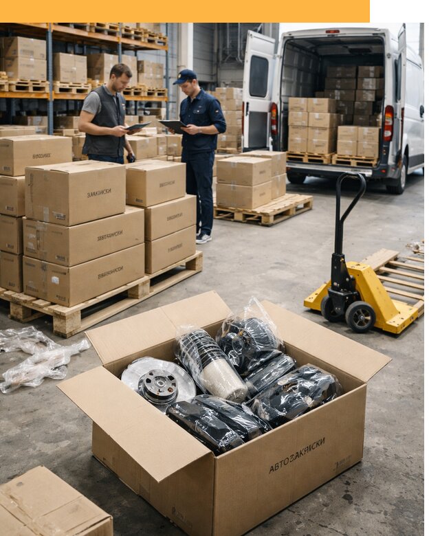 Доставка автозапчастей из Европы от 12829 руб быстро и надёжно