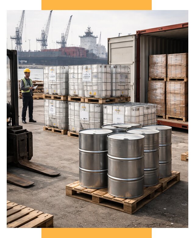 Доставка химического сырья из Индии от 256575 р. | СетСервис-Рсв