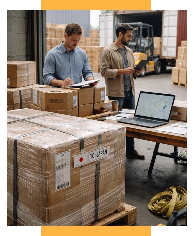 Доставка грузов в Японию от 25658 р., логистика СетСервис-Рсв