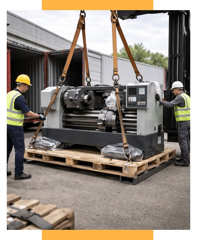 Перевозка станков и таможня от 61578 р. | СетСервис-Рсв логистика