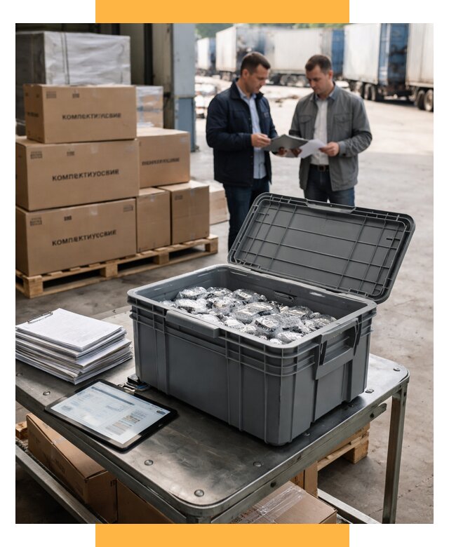 Перевозка комплектующих из Китая от 6671 р. | СетСервис-Рсв