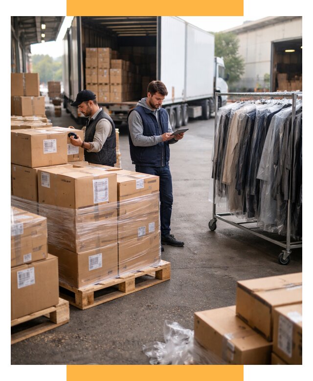 Перевозка и доставка одежды из Китая от 7697 р., СетСервис-Рсв