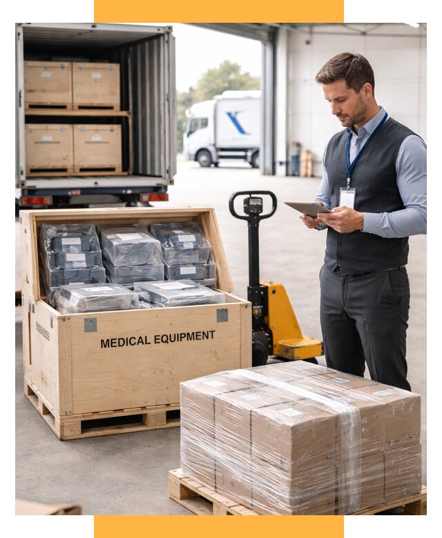 Перевозка медицинского оборудования от 15395 р. в СетСервис-Рсв