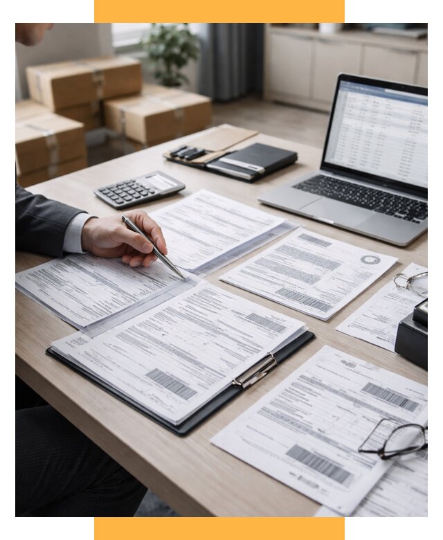 Анализ документов для таможни от 4618 р. - СетСервис-Рсв