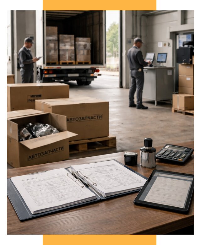 Таможенное оформление автозапчастей под ключ от 8724 р., СетСервис-Рсв