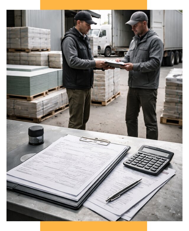 Таможенное оформление стройматериалов от 8724 р. | СетСервис-Рсв