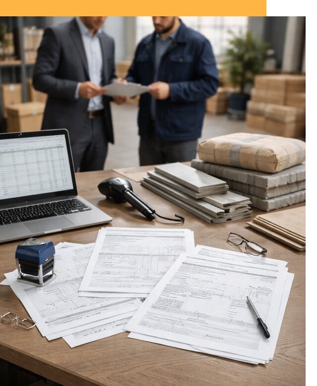 Таможенное оформление строительных материалов от 8724 руб.